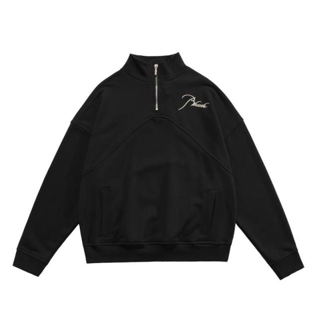 Rhude half zipper crewnck 3 colors