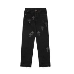 [Best Quality] CH Black Crosses Classic Jeans