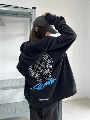 Chr0me Hearts 'ST Barth' zipper hoodie black