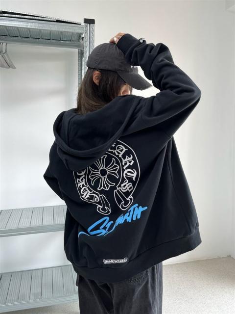 Chr0me Hearts 'ST Barth' zipper hoodie black