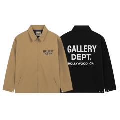 Gallery Dept coach jacket black khaki