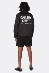 Gallery Dept coach jacket black khaki