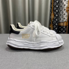 Masion Mihara Yusuhiro MMY Canvas Melting Sole Shoes White Low
