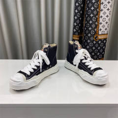 MMY/Maison Mihara Yasuhiro High Sneaker Black Canvas