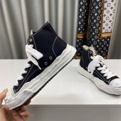MMY/Maison Mihara Yasuhiro High Sneaker Black Canvas