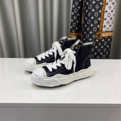 MMY/Maison Mihara Yasuhiro High Sneaker Black Canvas