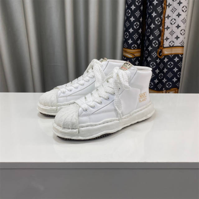 Masion Mihara Yusuhiro MMY BLAKEY Melting Sole White Shoes