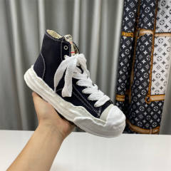 MMY/Maison Mihara Yasuhiro High Sneaker Black Canvas