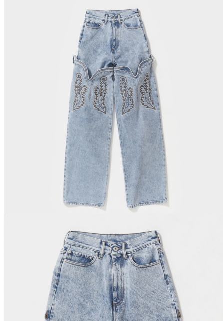 Yproject jeans style 1 black blue