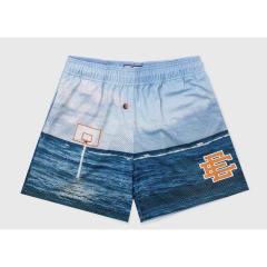 Eric Emanuel Basketball Boards in Sea Shorts Blue