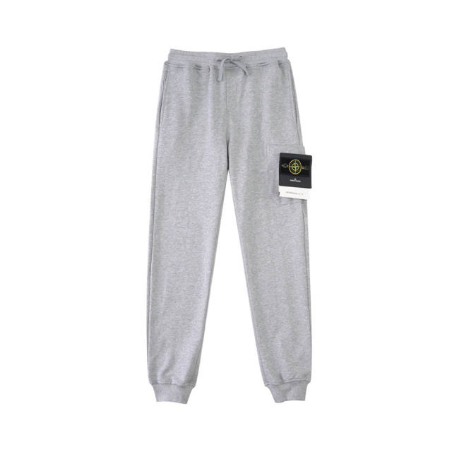 Stone Island Classic Sweat Pants Black Grey