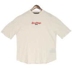 Palm Angels Greeting From California T-Shirt beige