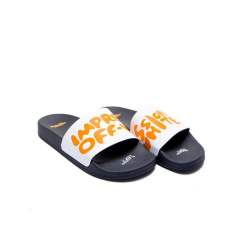 Off White Impression Orange White Sandals/Slides