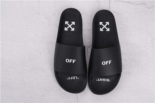 Off White Classic Sandals Slides Women/Men Black