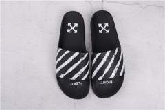 Off White Classic Sandals Slides Women/Men Black