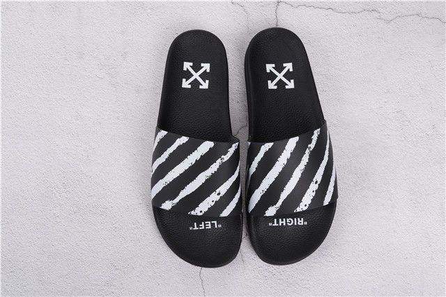Off White Classic Sandals Slides Women/Men Black