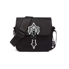 Trapstar Side Shoulder Bag (Black/Blue/Black Reflective)