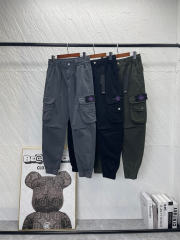 Stone Island Purple Patch Pocket Cargos Pants Grey Black Army Green