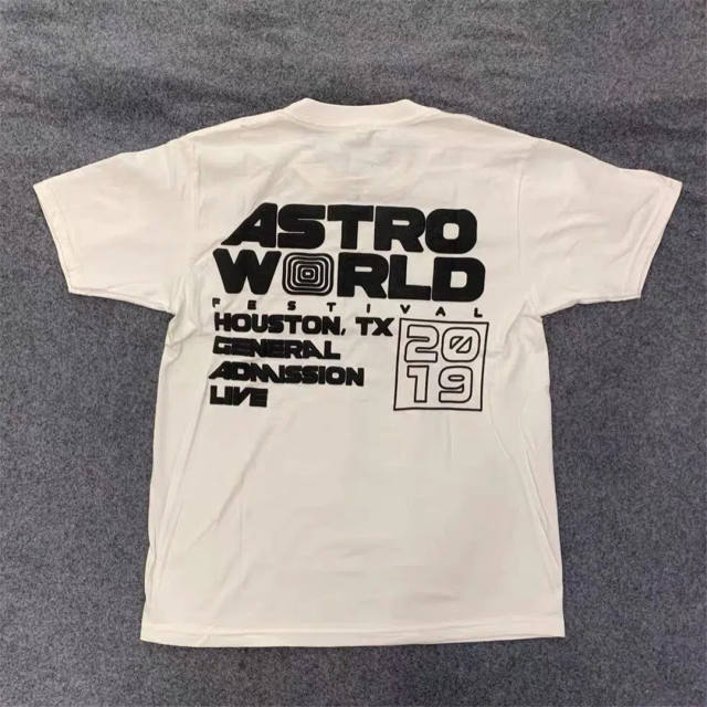 Travis Scott Cactus Jack Festival Staff T-Shirt Beigt Black