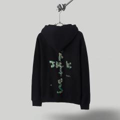 Travis scott motherboard hoodie black blue