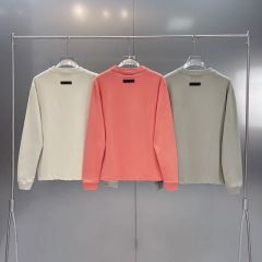 Fog  Fear of God Essentials Crewneck Sweatshirts Beige Pink Olive
