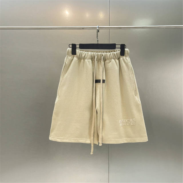 Fear of God Essentials Shorts Pink Beige Olive
