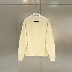 Fear of God Essentials Crewneck Sweatshirt Beige Pink Olive