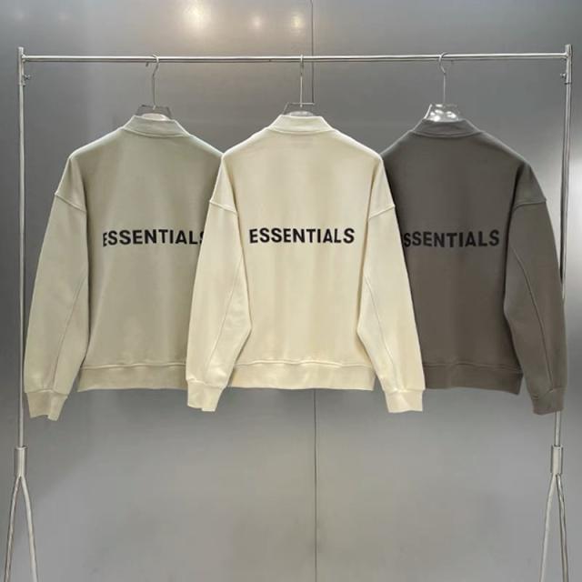 Fear of God Essentials Jacket Beige Olive Gray Black