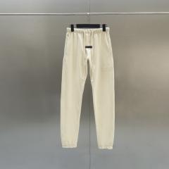 Fear of God Essentials Flocking Sweat Pants Beige Olive