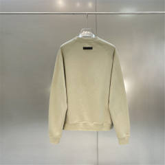 Fear of God Essentials Crewneck Sweatshirt Beige Pink Olive