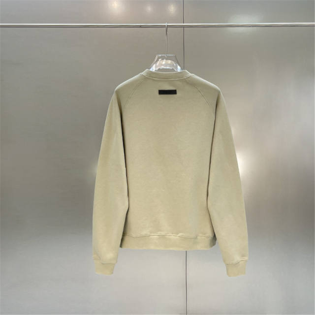 Fear of God Essentials Crewneck Sweatshirt Beige Pink Olive