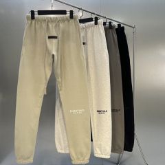 Fear of God Essentials Sweat Pants Black Gray Olive
