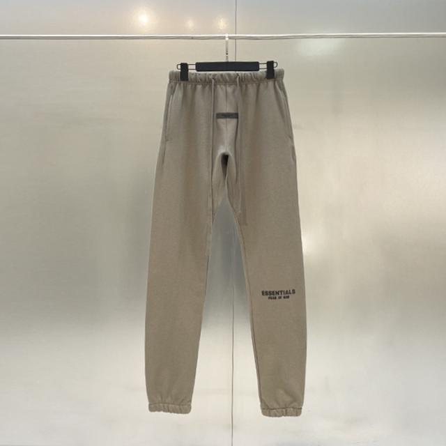 Fear of God Essentials Sweat Pants Black Gray Olive