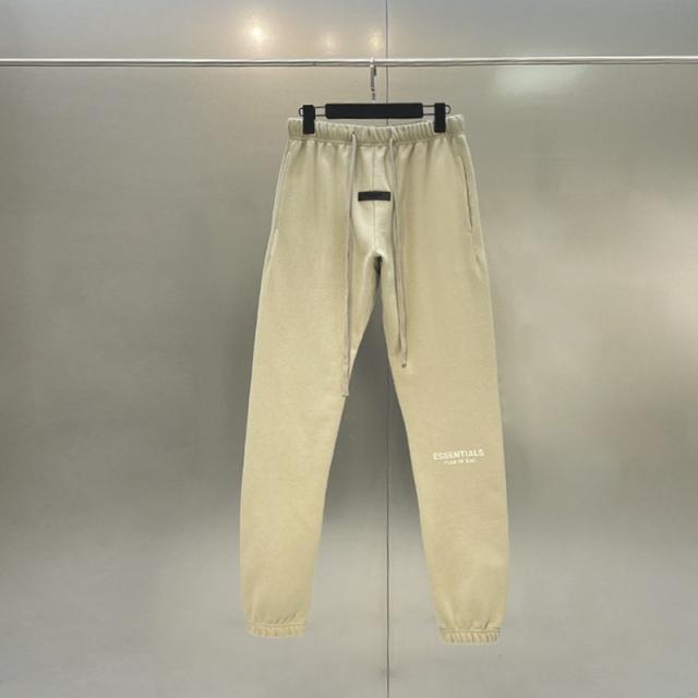 Fear of God Essentials Sweat Pants Black Gray Olive