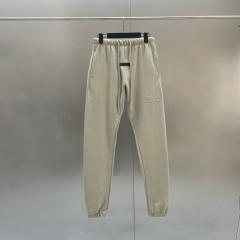 Fear of God Essentials Flocking Sweat Pants Beige Olive