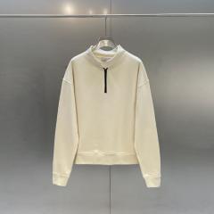 Fear of God Essentials Half-zipped Sweatshirt Beige Olive