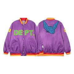 Gallery Dept Purple Flying Brain Silk Jacket