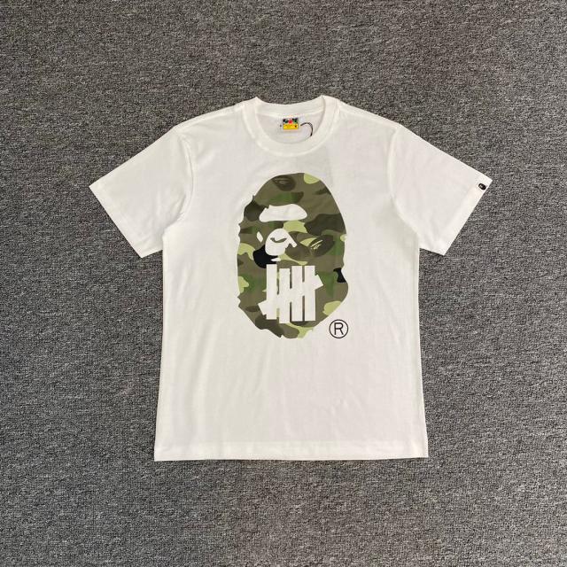 1:1 Quality Bape x Undefeated UNDFTD A Bathing Ape T-Shirts Black White