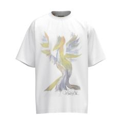 Gallery Dept phoenix pattern tee white