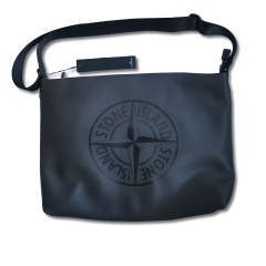 Stone Island Big Hang Bag & Shoulder Bag Black Army Green