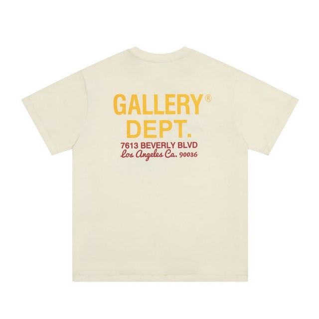 Gallery Dept three cars pattern washed tee black white