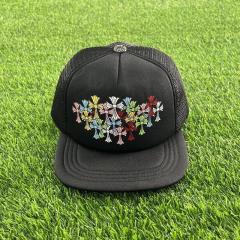 Chr0me  hearts colorful cross cap