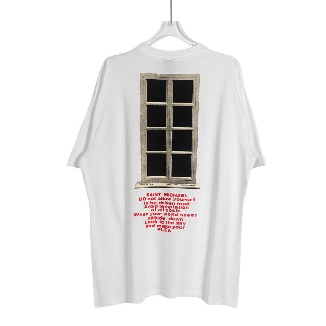 Saint the window to the soul tee white