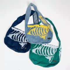 kapital denim shoulder bag 3 colors