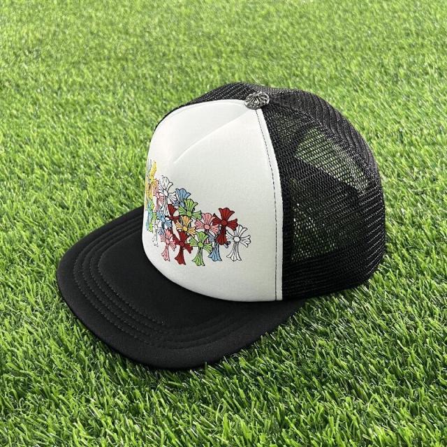 Chr0me  hearts colorful cross cap
