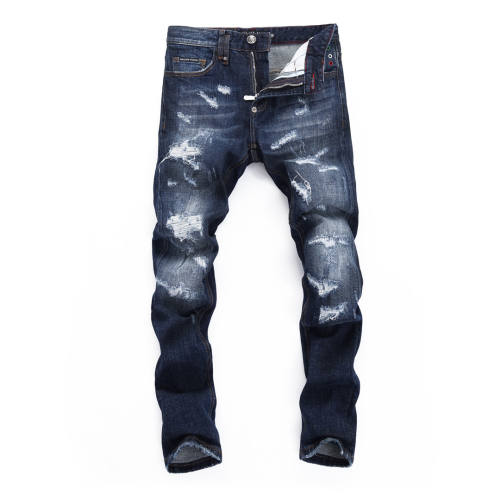 #8368 Philipp Plein Jeans Blue