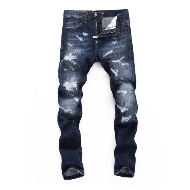 #8368 Philipp Plein Jeans Blue