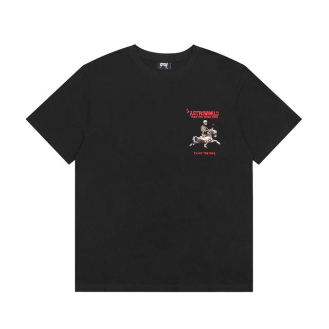 Travis Scott Skull Ride Horse Tee 2 Colors