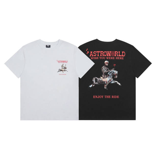 Travis Scott Skull Ride Horse Tee 2 Colors