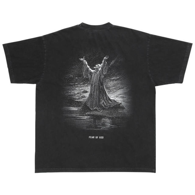 FOG Fear of God x Union Tee T-Shirt Black